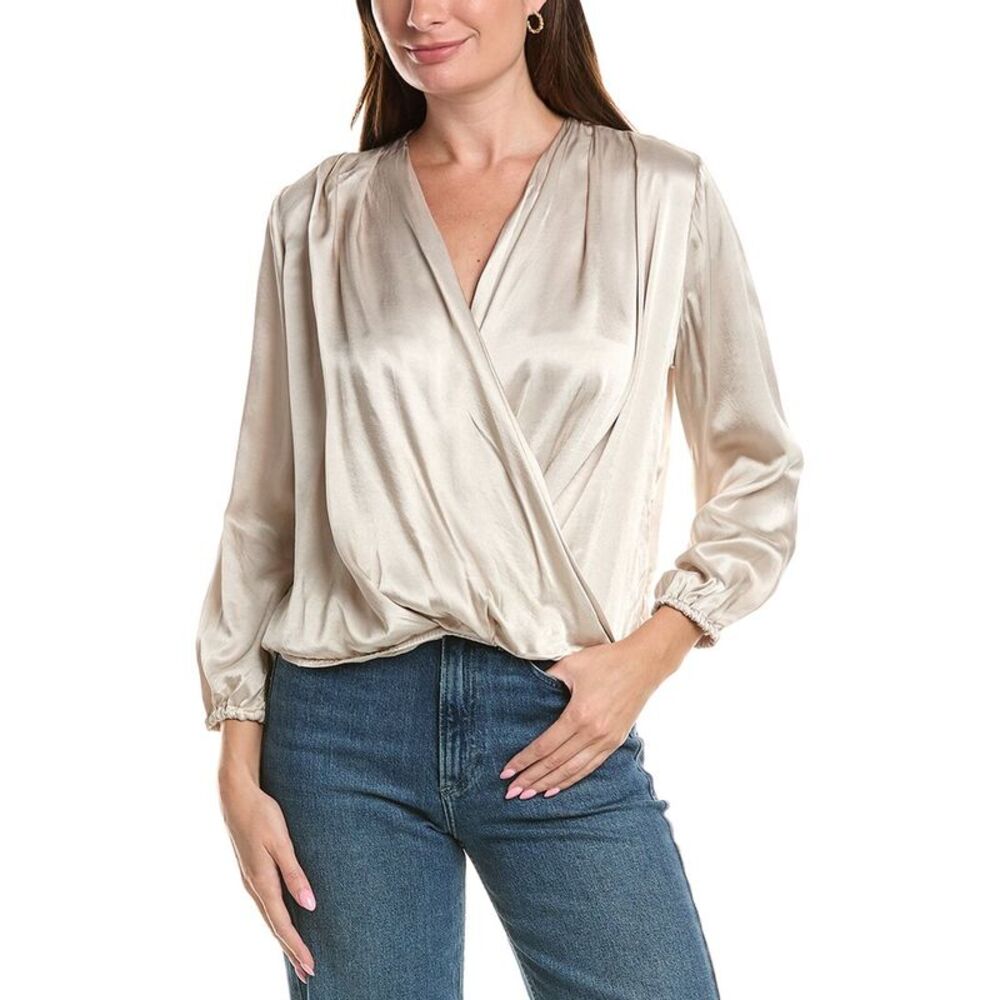 Michael Stars Womens Vita Surplice Top